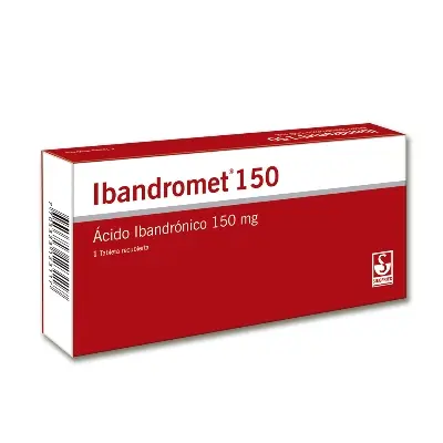 ACIDO IBANDRONICO, 150 MG, 1, TAB REC, IBANDROMET