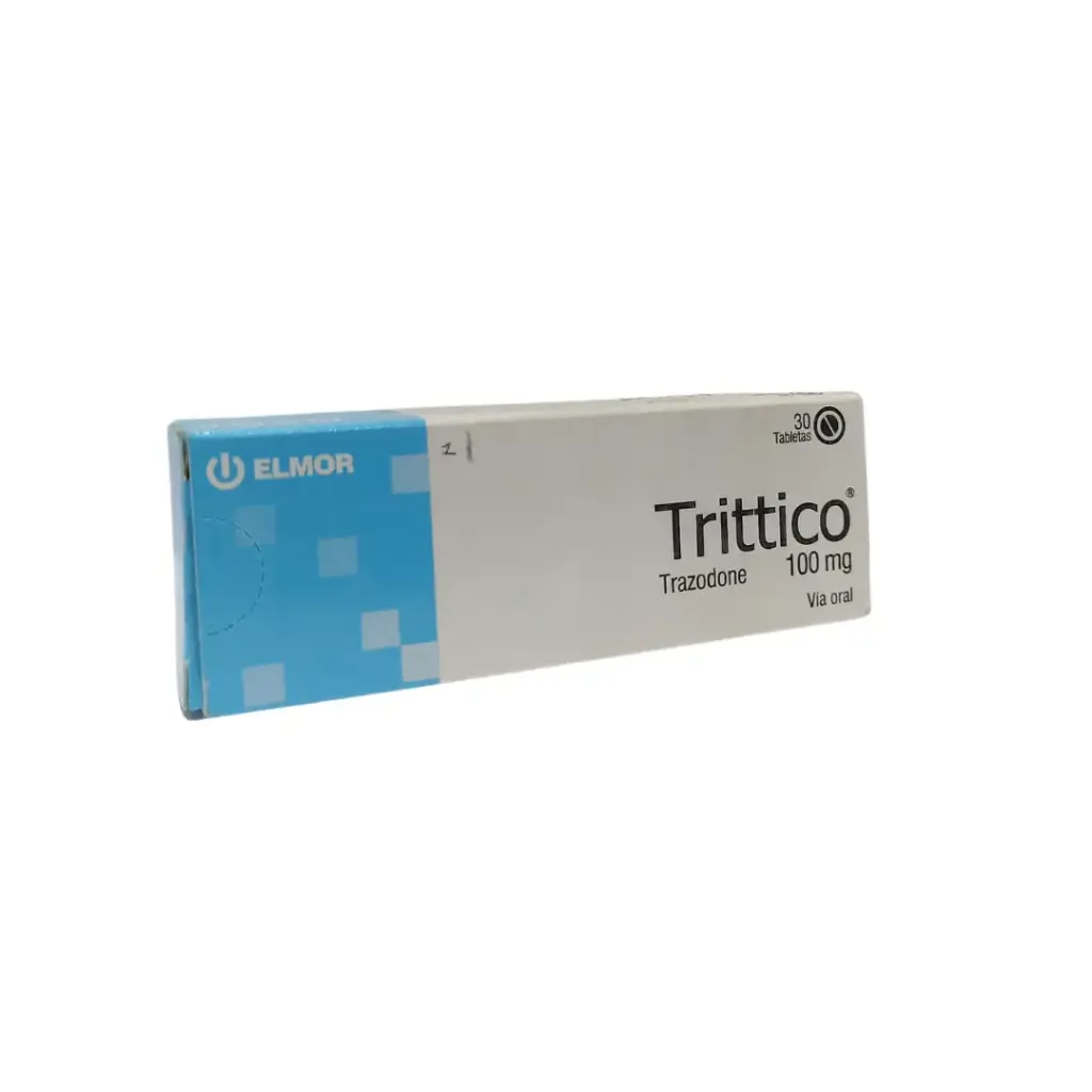 TRAZODONA, 100 MG, 30, TAB, TRITTICO 