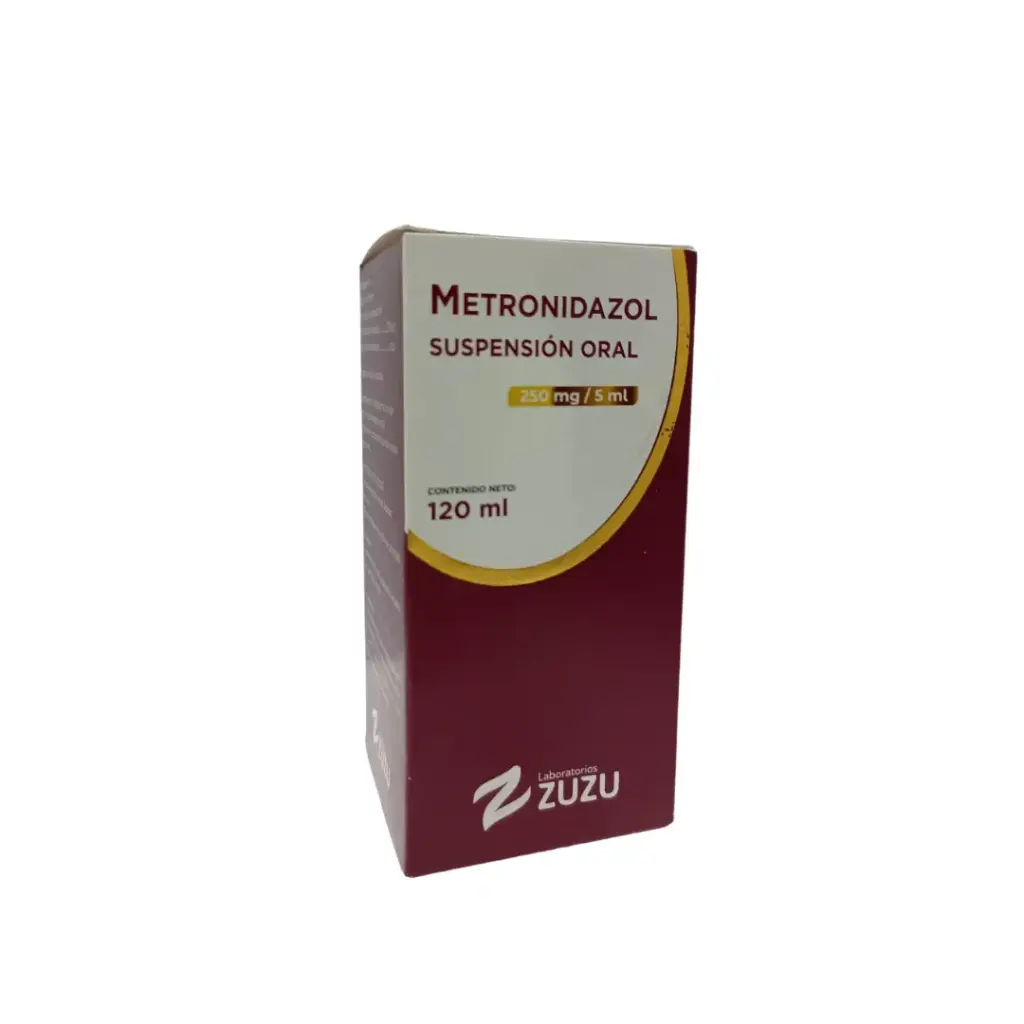METRONIDAZOL, 250 MG / 5 ML, 120 ML, SUSP, ZUZU 