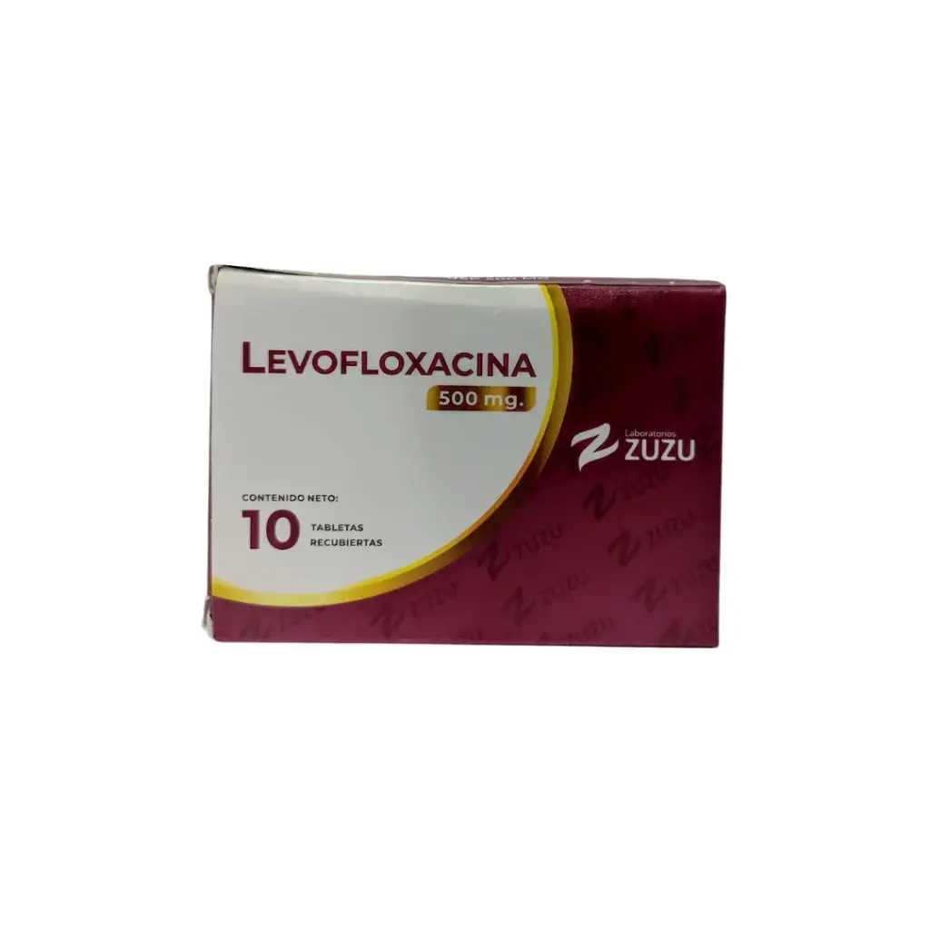 LEVOFLOXACINA, 500 MG, 10, TAB, ZUZU 