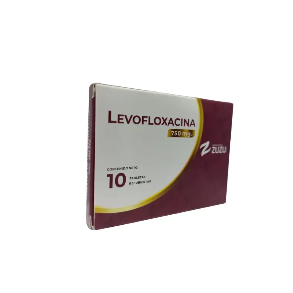 LEVOFLOXACINA, 750 MG, 10, TAB, ZUZU 