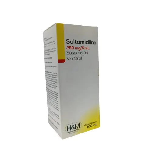SULTAMICILINA, 250 MG / 5 ML, 100 ML, PPS, SCOTT EDIL 