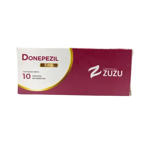 DONEPEZILO, 5 MG, 10, TAB, ZUZU 